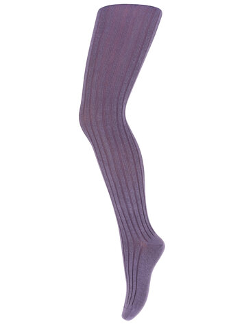 MP Denmark 10 130 1267 Cotton rib tights Lavender Dust