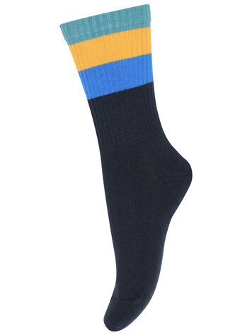 MP Denmark 30 22157 285 Wide stripes socks Marine
