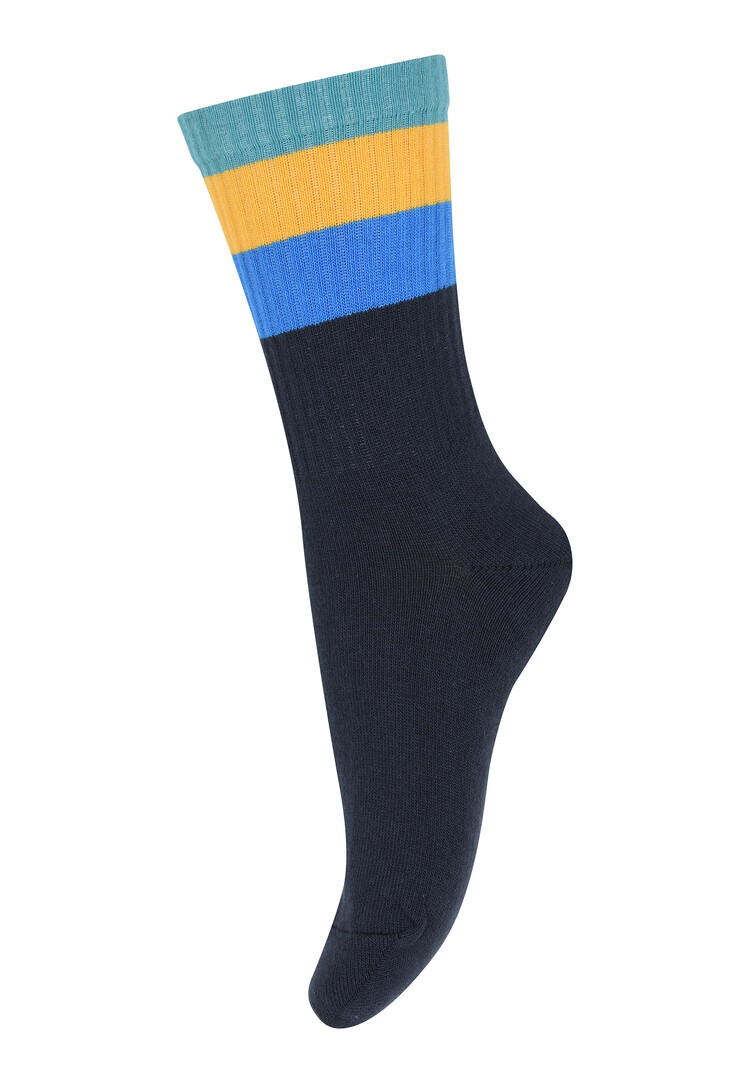MP Denmark 30 22157 285 Wide stripes socks Marine