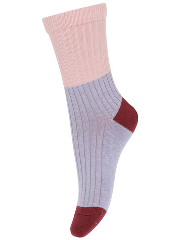 MP Denmark 30 22159 84 Block colour socks Daybreak