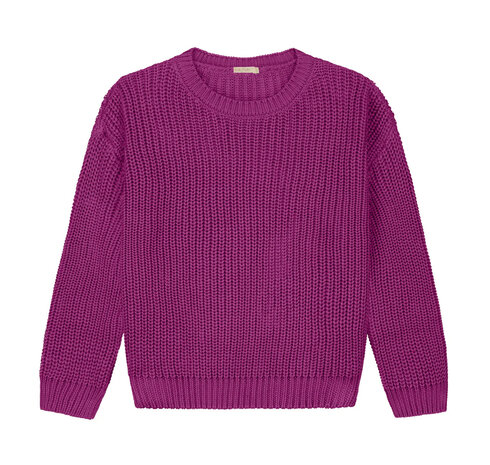 Yuki Kidswear Chunky knitted WOMEN'S sweater - dahlia Yuki Kidswear Chunky knitted WOMEN'S sweater - dahlia