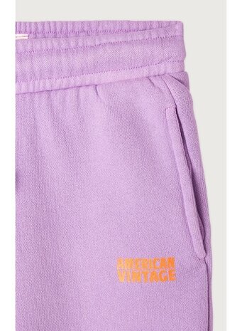 American Vintage joggingbroek lila American Vintage joggingbroek lila