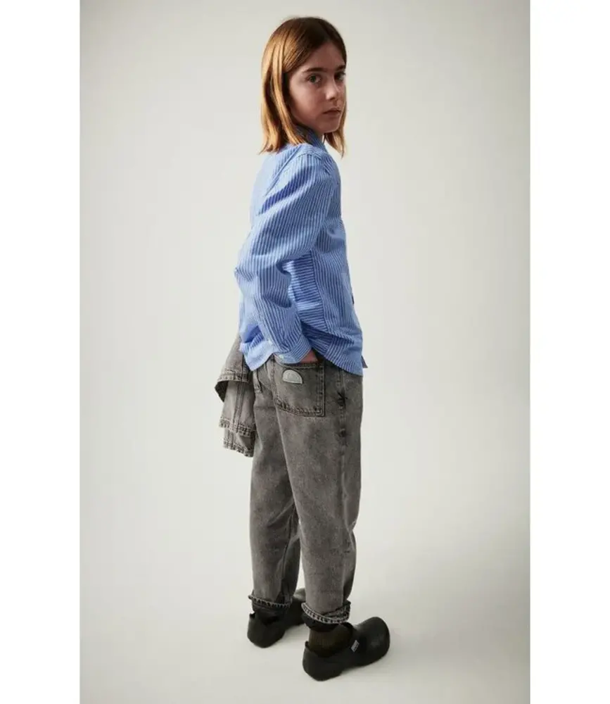 American Vintage Denim 5 Poches Le Droit Grey Salt and Pepper