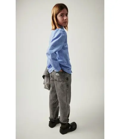 American Vintage Denim 5 Poches Le Droit Grey Salt and Pepper