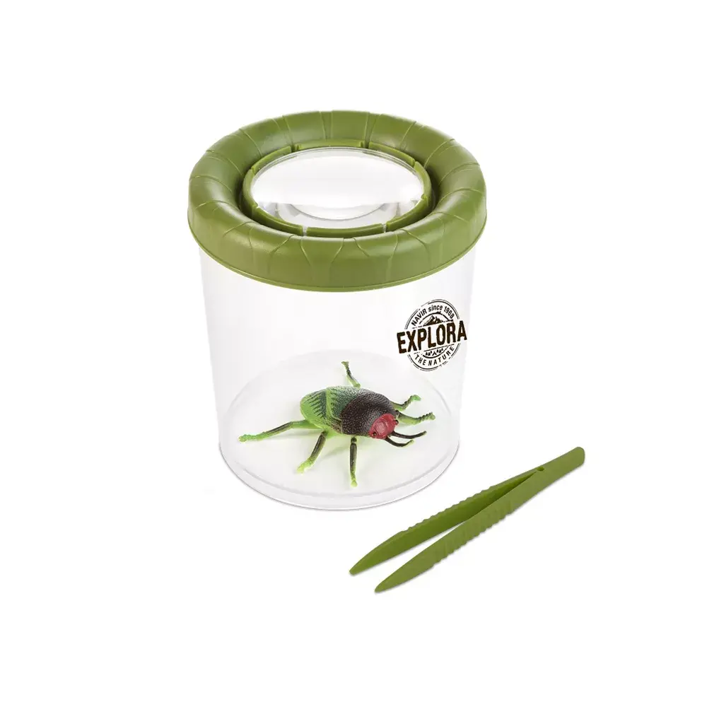 Navir Insectenpot met loep Navir Insectenpot met loep