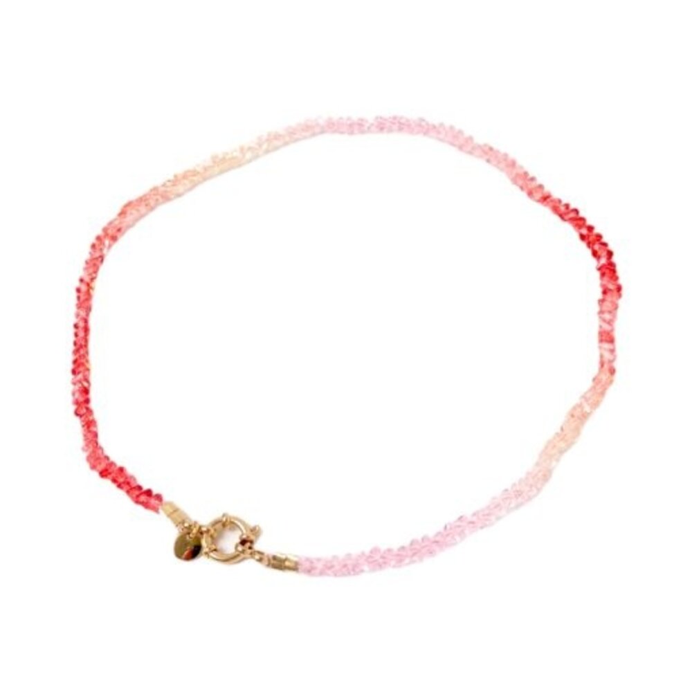 Love Issue Ketting color tri rood / roze Love Issue Ketting color tri rood / roze
