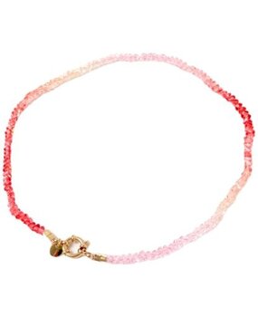 Love Issue Ketting color tri rood / roze Love Issue Ketting color tri rood / roze