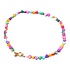 Ketting seashelly hartjes multi kleuren