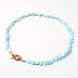 Love Issue Ketting seashelly hartjes blauw Love Issue Ketting seashelly hartjes blauw