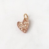 Love Issue Bedel hart glitter goud