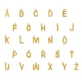 Love Issue Bedel alfabet letter goud