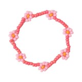 Love Issue Armband daisy vermilion red/pink