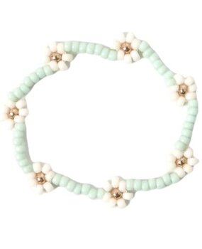 Love Issue Armband daisy mint Love Issue Armband daisy mint