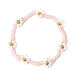 Love Issue Armband daisy pastel roze