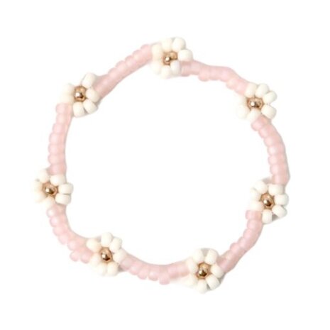 Love Issue Armband daisy soft pink Love Issue Armband daisy soft pink