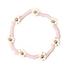 Love Issue Armband daisy soft pink Love Issue Armband daisy soft pink