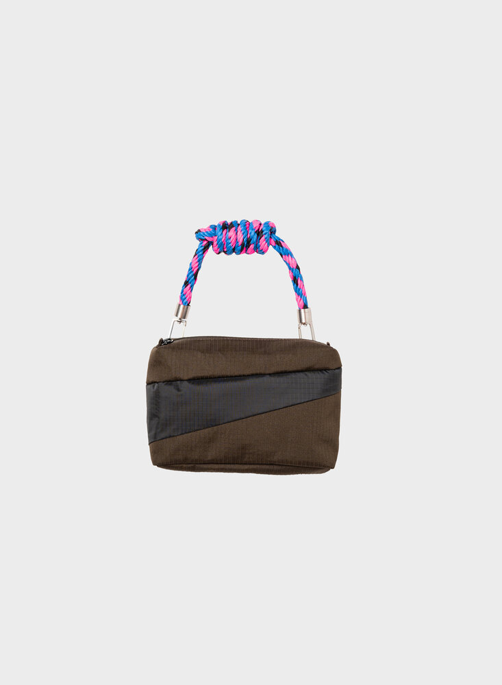 Susan Bijl The New Bum Bag Mud & Black Small Susan Bijl The New Bum Bag Mud & Black Small