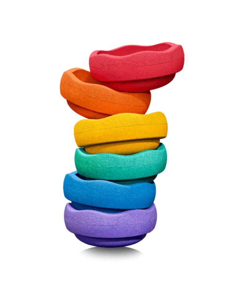 Stapelstein Original MINI rainbow classic