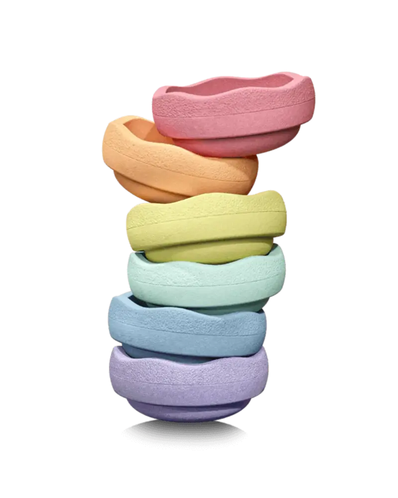 Stapelstein Original MINI rainbow pastel Stapelstein Original MINI rainbow pastel