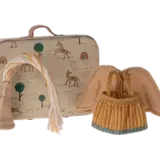 Maileg Fairy clothes in suitcase, Little sister mouse