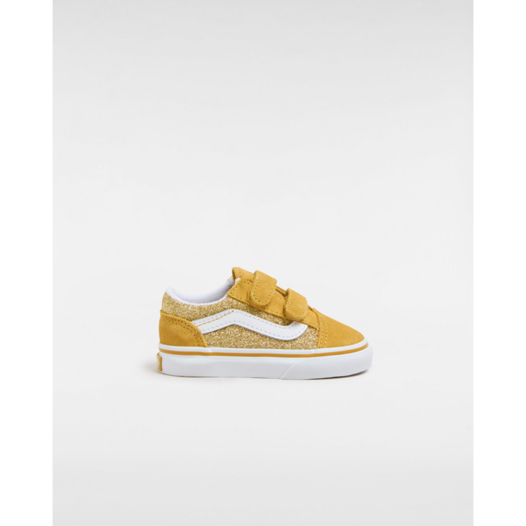 Vans Old School V Glitter Champagne Gold