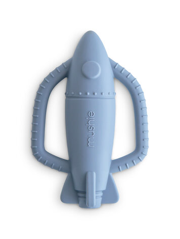 Mushie Rattle rocket teether