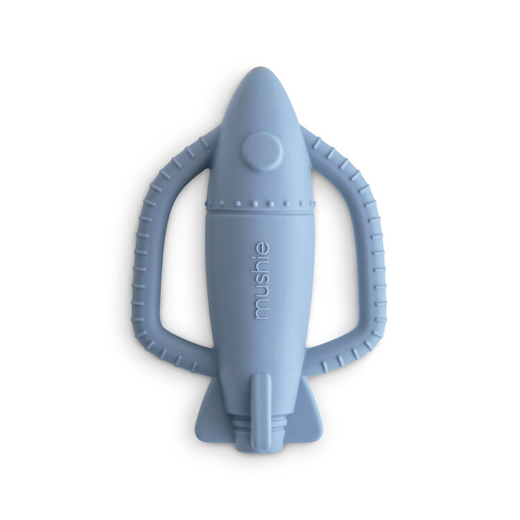 Mushie Rattle rocket teether