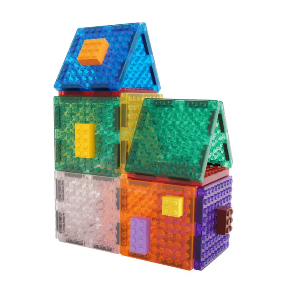 Cleverclixx Brick tiles pack intense 16 stuks