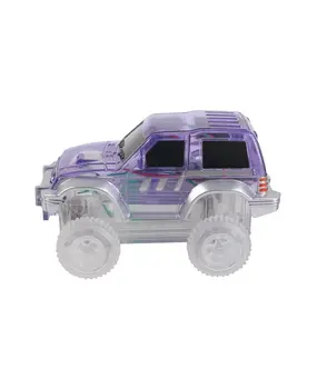 Cleverclixx Race track car pastel purple