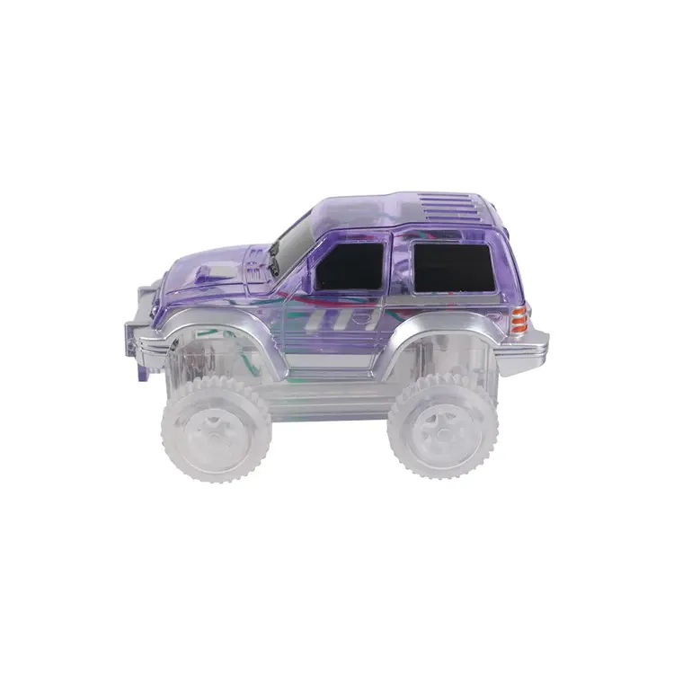 Cleverclixx Race track car pastel purple