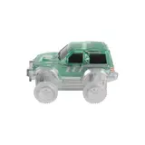 Cleverclixx Race track car pastel green