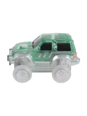 Cleverclixx Race track car pastel green