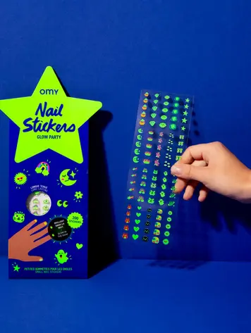 OMY Nagelstickers - Glow party