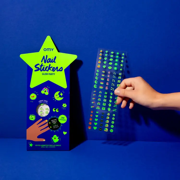 OMY Nagelstickers - Glow party
