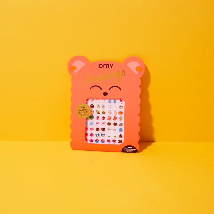 OMY Plakoorbellen - Kawaii