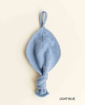 Hvid Titi speendoekje - Light Blue