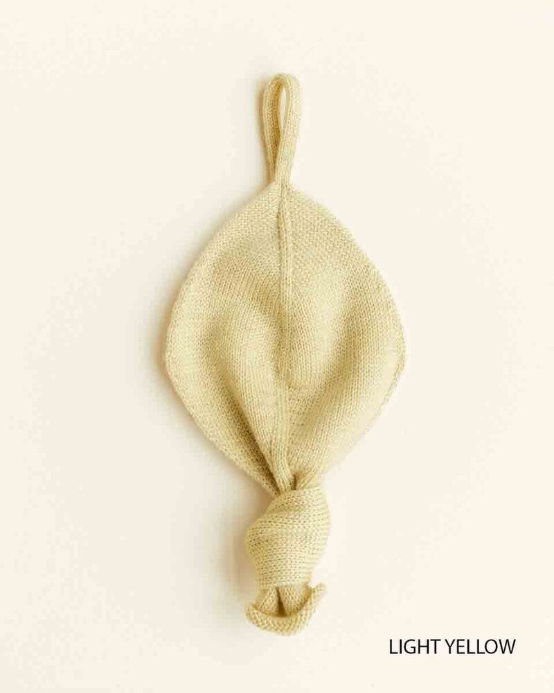 Hvid Titi speendoekje - Light Yellow