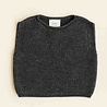 Hvid Harvey vest Charcoal merinowol Hvid Harvey vest Charcoal merinowol
