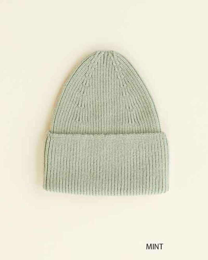 Hvid Beanie Fonzie KIDS - Mint - muts Hvid Beanie Fonzie KIDS - Mint - muts