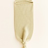 Hvid baby cocoon lichtgeel –merinowol