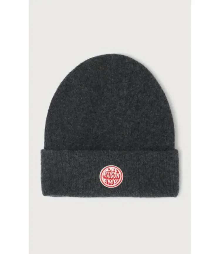 American Vintage beanie donkergrijs