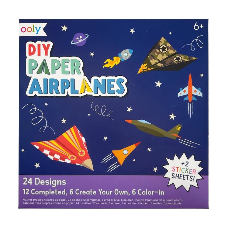Janod Janod - D.I.Y. Paper Air Planes Activity Kit