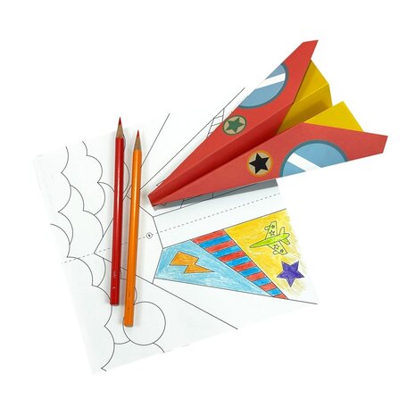 Janod Ooly - D.I.Y. Paper Air Planes Activity Kit