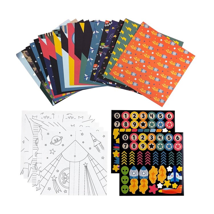 Janod Janod - D.I.Y. Paper Air Planes Activity Kit