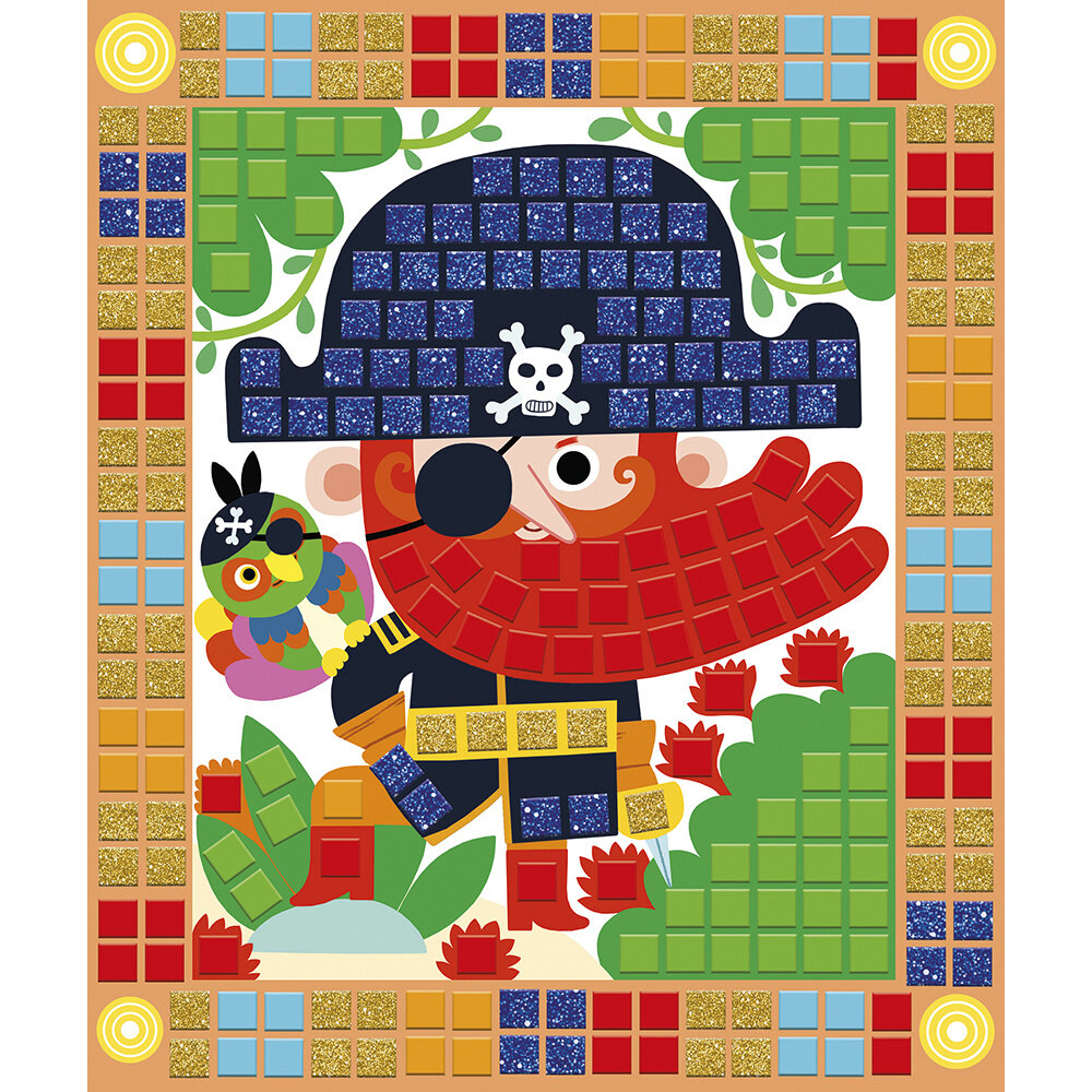 Janod Janod Atelier - Mozaiek Piraten