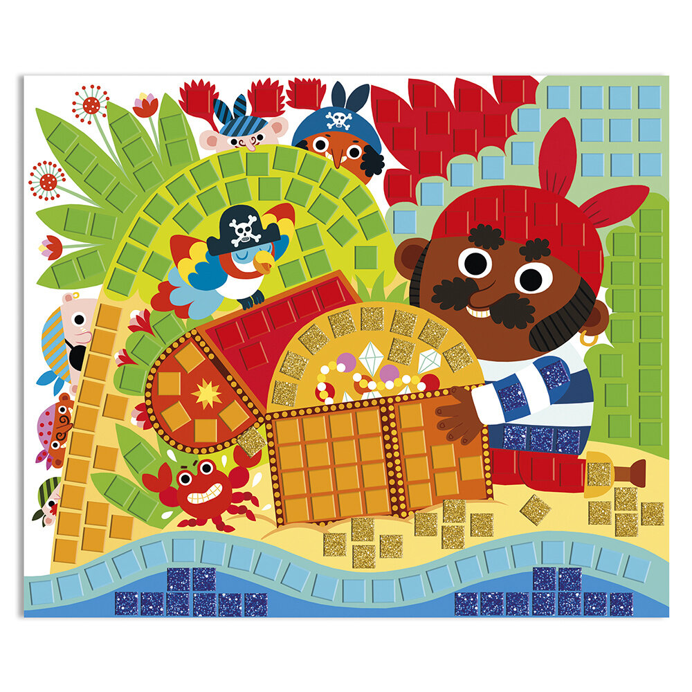 Janod Janod Atelier - Mozaiek Piraten