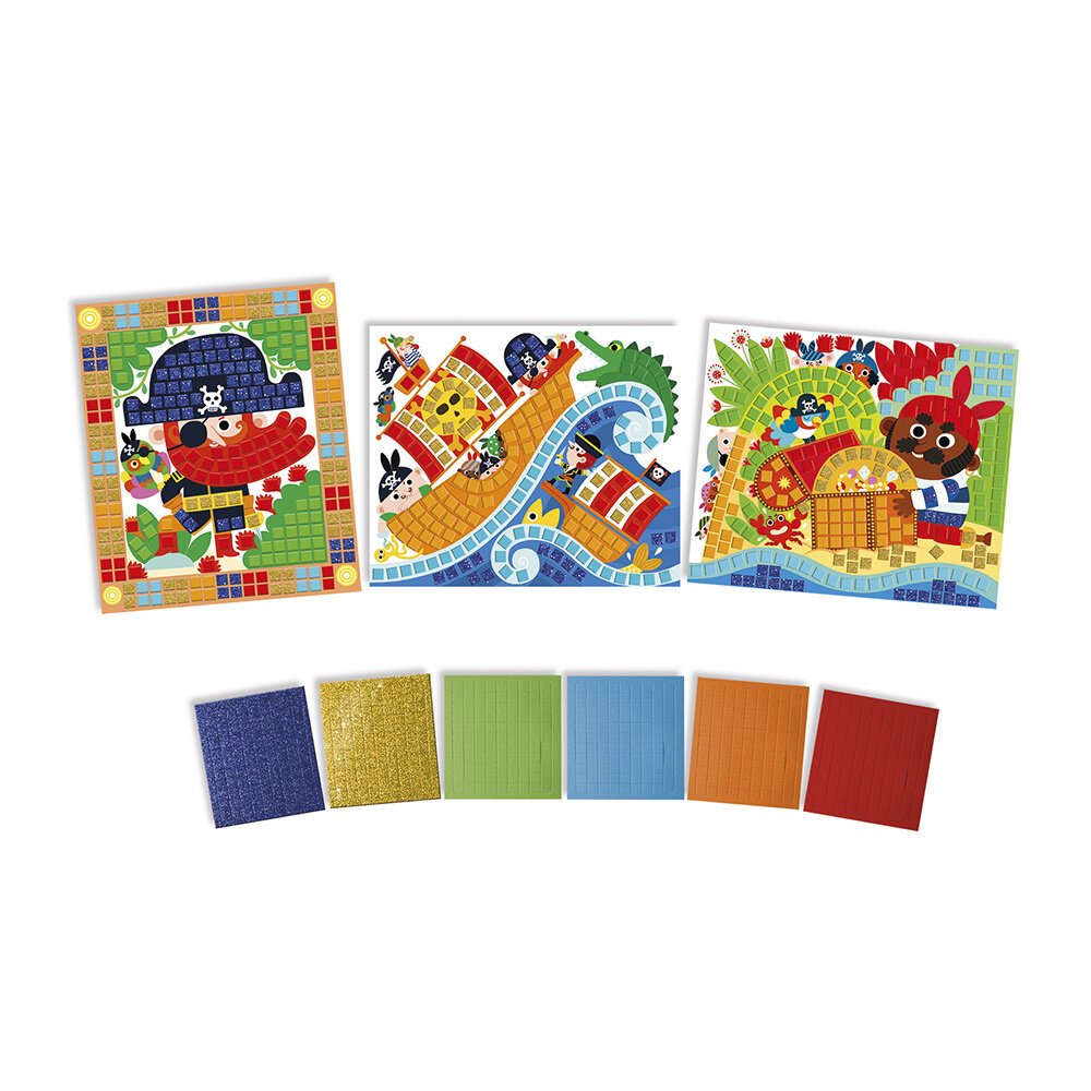 Janod Janod Atelier - Mozaiek Piraten