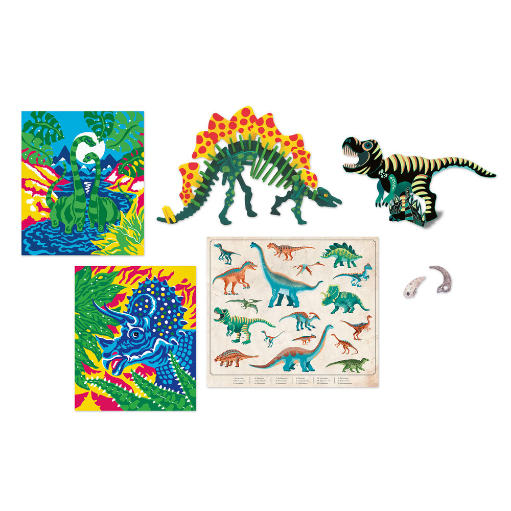 Janod Janod Atelier - Dinosaurus Janod Janod Atelier - Dinosaurus