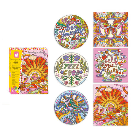 Janod Janod Atelier - Countouren en Glittermotieven Droomland