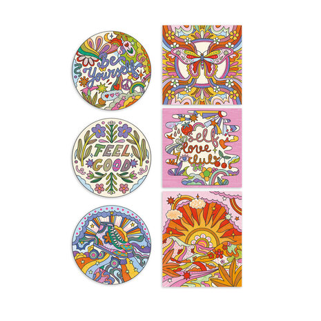 Janod Janod Atelier - Countouren en Glittermotieven Droomland